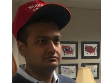 Raj Shah. Image Courtesy: Twitter