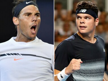 Nadal leads Raonic 6-2 in their meetings, but he lost to the Canadian in their last match. AP
