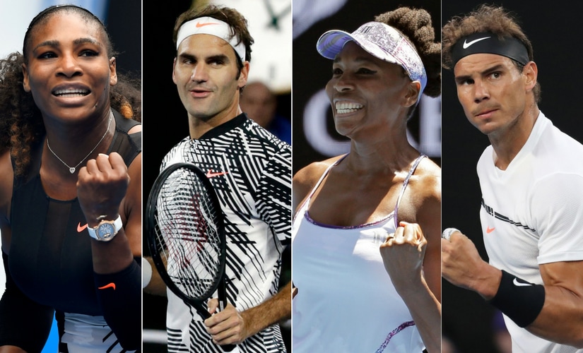 All four finalists at the Australian Open are above the age of 30, a first in the Open era. AP