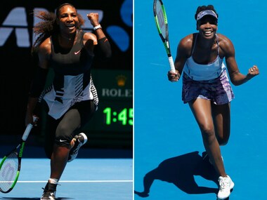 Serena and Venus Williams meet for the 28th time in their career on Saturday. AP