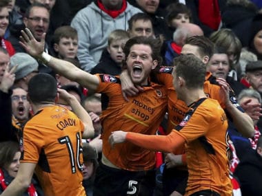 Victory gave Wolves a second Premier League scalp in this season's FA Cup after they beat Stoke City in the third round. AP