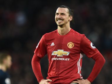 Zlatan Ibrahimovic. AFP