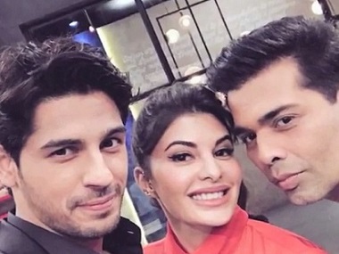 Koffee with Karan season five: Jacqueline, Sidharth in a kitty party of an episode Koffee with Karan season five: Jacqueline, Sidharth in a kitty party of an episode