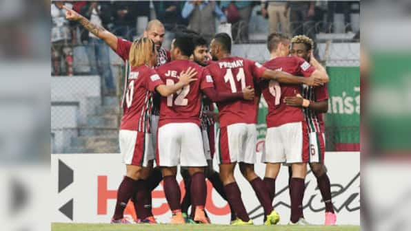 I-League 2017: Mohun Bagan crush Minerva Punjab FC, move to top of the table