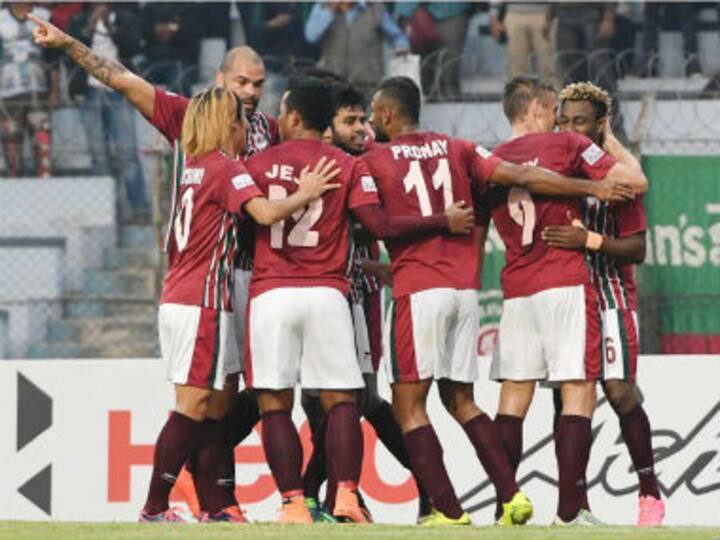 I-League 2017: Mohun Bagan crush Minerva Punjab FC, move to top of the table