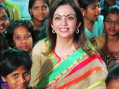 Nita Ambani honoured by the Met, New York, for Reliance Foundation's philanthropic initiatives Nita Ambani honoured by the Met, New York, for Reliance Foundation's philanthropic initiatives