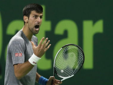 Qatar Open: Novak Djokovic admits firing ball into crowd was a mistake