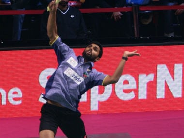 File picture of HS Prannoy. Image courtesy: Twitter/@PBLIndiaLive