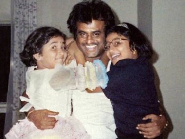 Rajinikanth's daughter Aishwaryaa recounts their life in new book, 'Standing On An Apple Box' Rajinikanth's daughter Aishwaryaa recounts their life in new book, 'Standing On An Apple Box'