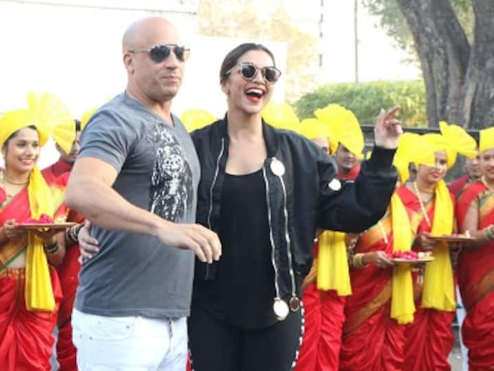 Vin Diesel in India with Deepika Padukone; welcomed with dhol, tilak: See all the photos
