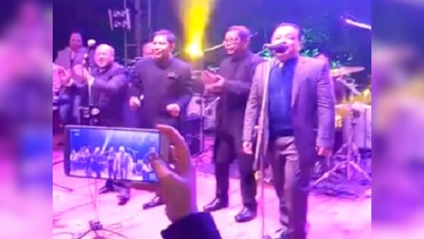 Watch: Meghalaya CM Mukul Sangma jams to The Beatles at his daughter's wedding