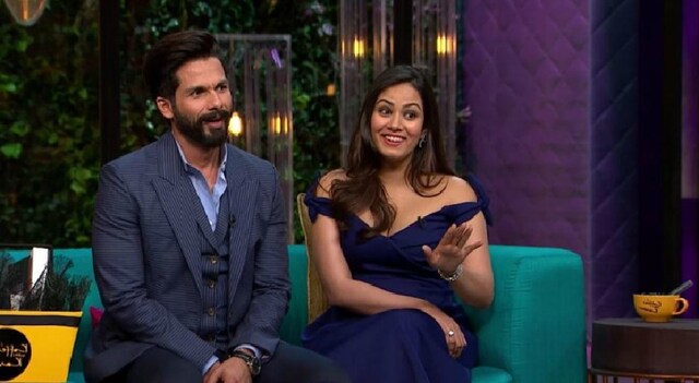 Koffee with Karan season 5: Shahid and Mira Kapoor, get a room