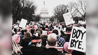 'When Voldemort is president, we need a nation of Hermoines': Women rage against Donald Trump