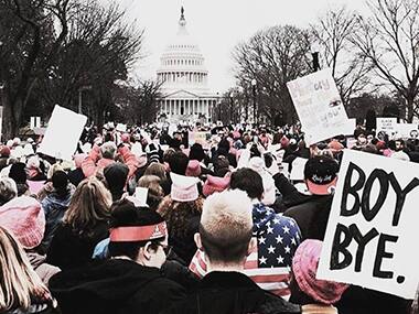 'When Voldemort is president, we need a nation of Hermoines': Women rage against Donald Trump
