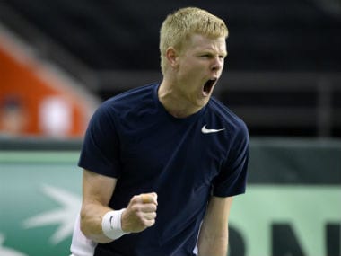 APTOPIX Davis Cup post