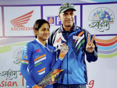 Asian Track Cycling Championships: Aleena Reji wins bronze on Day 2; Deborah Herold misses out on medal Asian Track Cycling Championships: Aleena Reji wins bronze on Day 2; Deborah Herold misses out on medal
