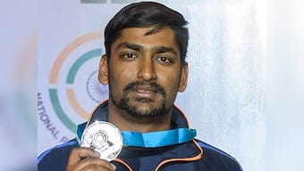 ISSF World Cup: Ankur Mittal wins silver medal in double trap event after marathon final