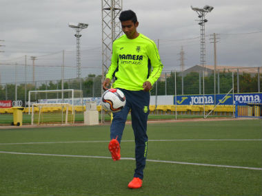 Indian youngster Ashique Kuruniyan returns home from Villarreal after hamstring injury Indian youngster Ashique Kuruniyan returns home from Villarreal after hamstring injury