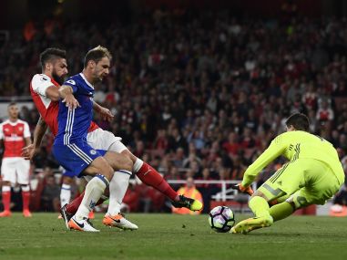Arsenal beat Chelsea 3-0 at the Emirates Stadium the last times these two sides clashed. Reuters