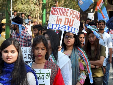 DUSU elections 2018: Triangular fight in student union elections on 12 Sep as AISA joins hands with AAP-backed CYSS DUSU elections 2018: Triangular fight in student union elections on 12 Sep as AISA joins hands with AAP-backed CYSS