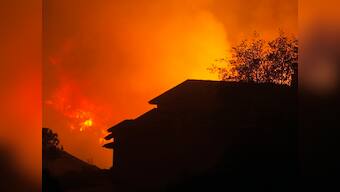 Raging California wildfire grows into third-largest in state history as thousands continue to evacuate
