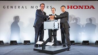 Honda and GM to co-develop fuel cell power systems