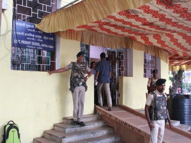 Voters at polling booth in Goa. Mihir Ved/ Firstpost.