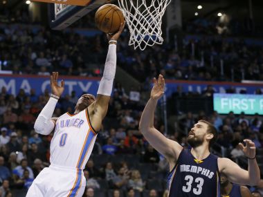 NBA roundup: Russell Westbrook triple-double fuels Thunder, Boston Celtics top LA Lakers NBA roundup: Russell Westbrook triple-double fuels Thunder, Boston Celtics top LA Lakers