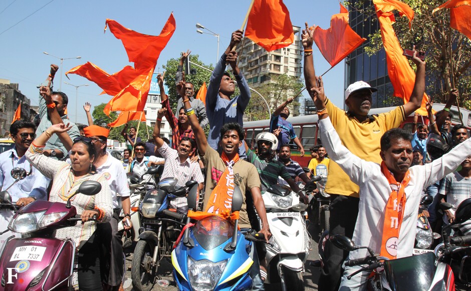 For the Sena it was an important election that showed its power on its home turf. Sachin Gokhale/Firstpost For the Sena it was an important election that showed its power on its home turf. Sachin Gokhale/Firstpost