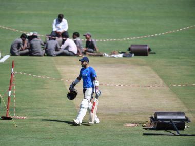 India's Virat Kohli during a nets session at Pune's MCA Stadium on Wednesday. AFP