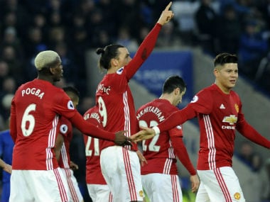 Manchester United maintain their unbeaten run in the Premier League. AP