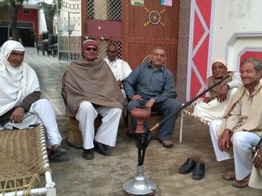 Jat elders group in Babli village in Shamli. Image courtesy: Sanjay Singh