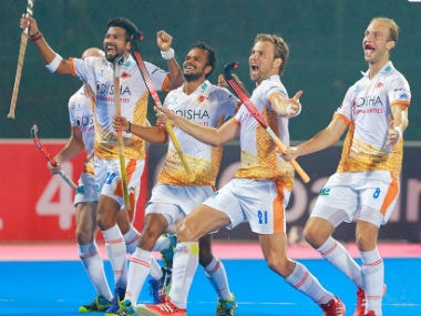 Kalinga Lancers avenged their loss by defeating Jaypee Punjab Warriors for the first time. Image Credit: Twitter: @HockeyIndiaLeag