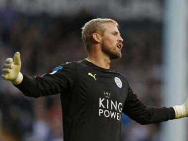 Kasper Schmeichel believes his side needs to get together to avoid relegation. AFP
