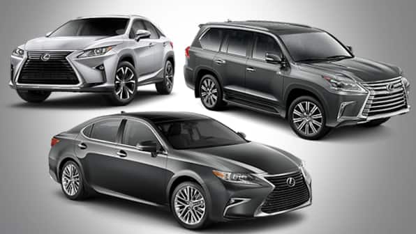 Lexus India range prices revealed