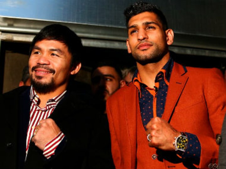 Manny Pacquiao, Amir Khan agree to face each other for 'super fight' in April