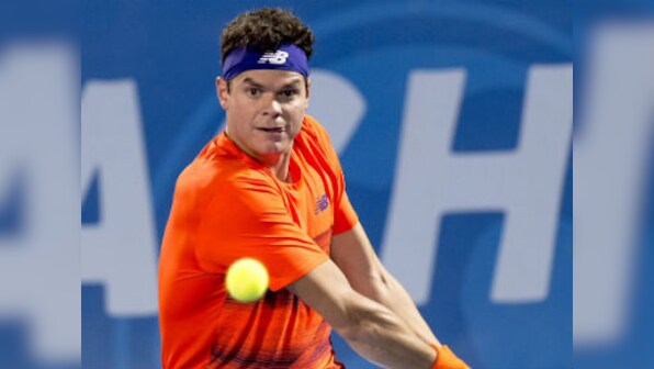 Toronto Masters: Milos Raonic joins fellow Canadian Peter Polansky in second round; Vasek Pospisil bows out