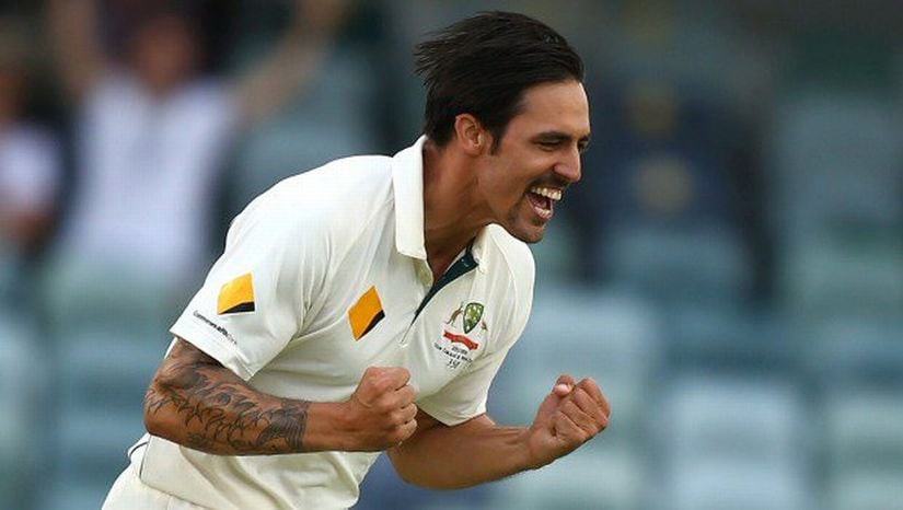 File photo of Australia's Mitchell Johnson. AFP