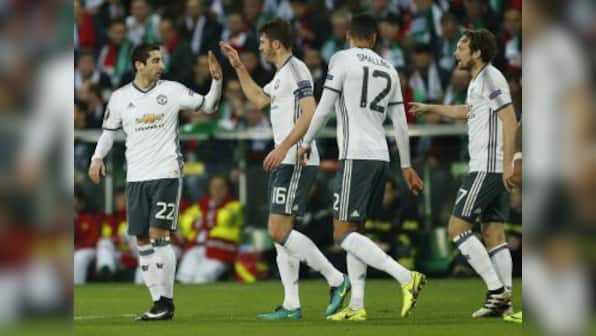 Europa League: Henrikh Mkhitaryan secures Manchester United progress despite injury
