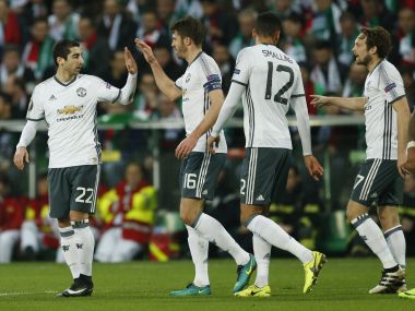 Europa League: Henrikh Mkhitaryan secures Manchester United progress despite injury Europa League: Henrikh Mkhitaryan secures Manchester United progress despite injury