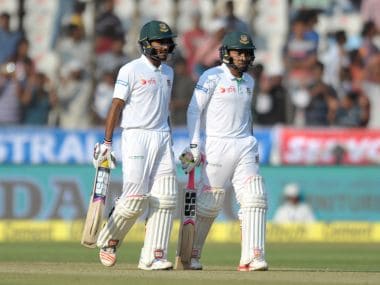 Mushfiqur Rahim and Mehedi Hasan have a key role to play for Bangladesh on Day 4. AFP