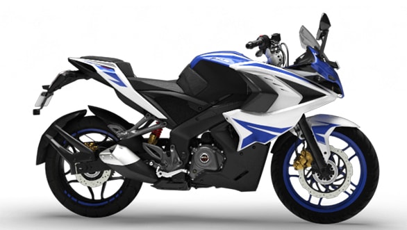 Bajaj pulsar rs200 hot sale sports bike lakh