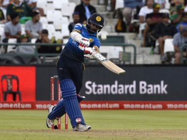 Sri Lanka's Niroshan Dickewala. AFP