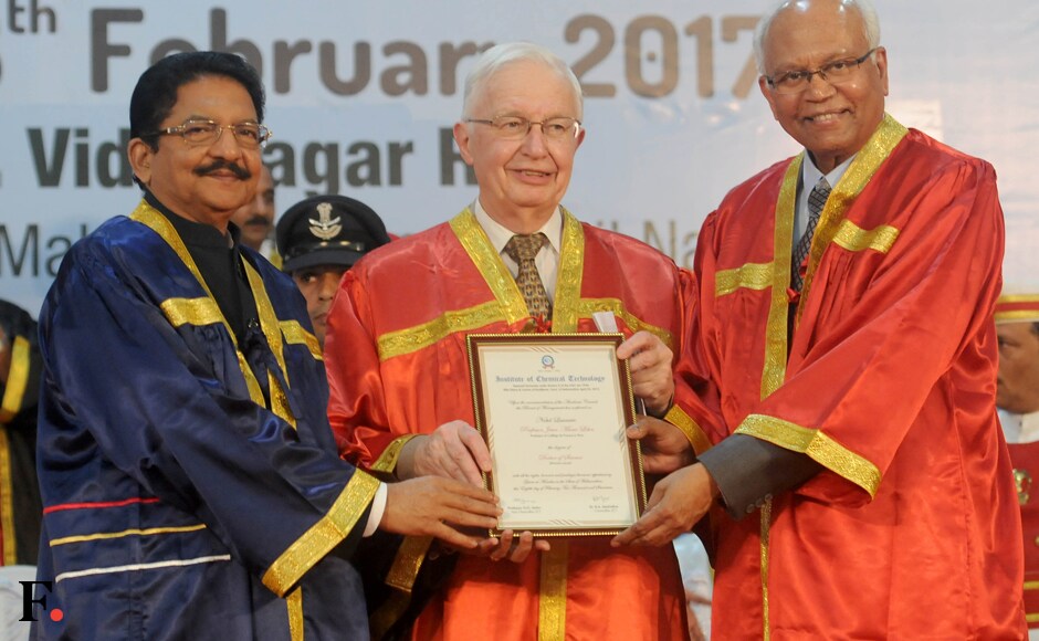 Rao with Mashelkar at the ceremony. Sachin Gokhale. Firstpost. Rao with Mashelkar at the ceremony. Sachin Gokhale. Firstpost.