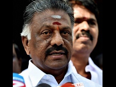 O Panneerselvam. PTI.