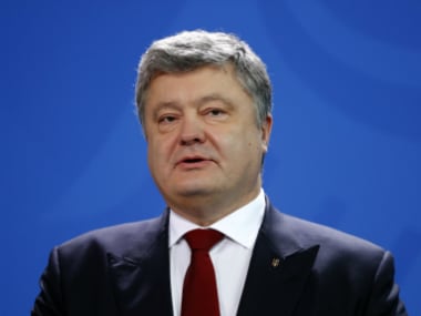 File photo of Ukraine's President Poroshenko. Reuters