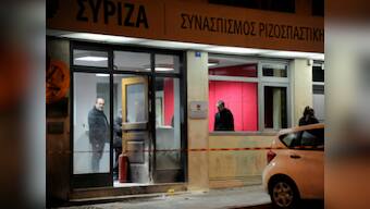 Greece: Ruling party Syriza's Athens HQ hit with Molotov cocktails