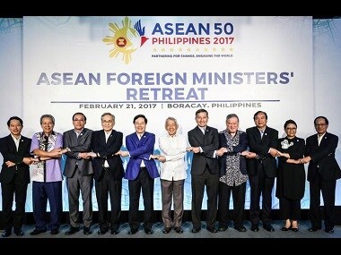 Association of South East Asian Nations said that they were unsettled by the recent developments in the South China sea. Reuters