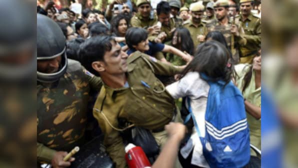Ramjas College clash: Rajnath Singh cautions police as Tiranga March by ABVP begins