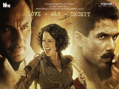 Rangoon in copyright row; 19 scenes, Kangana's look allegedly copied from 1935's Hunterwali Rangoon in copyright row; 19 scenes, Kangana's look allegedly copied from 1935's Hunterwali